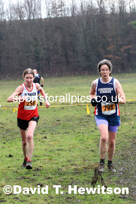 Senior womens 2022 North Eastern Harrier League, Thornley Farm, Peterlee, County Durham. Photo: David T. Hewitson/Sports for All Pics